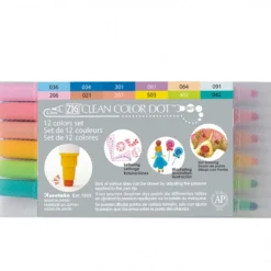 Conjunto Marcadores Clean Color Dot Zig