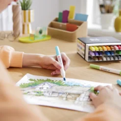 Conjunto Marcadores Cores Básicas Pantone Talens