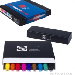 Conjunto Marcadores Cores Básicas Pantone Talens