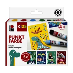 Conjunto Marcadores Dot Marabu Kids