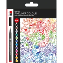 Conjunto Marcadores Fineliner Colour Marabu