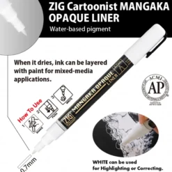Conjunto Marcadores Mangaka Opaque ZIG