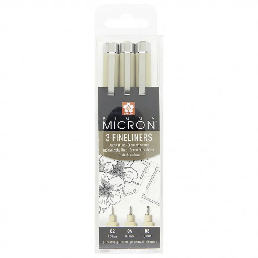 Conjunto Marcadores Pigma Micron Sakura
