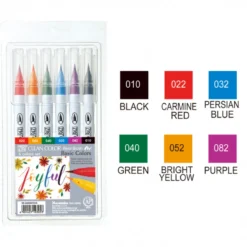 Conjunto Marcadores Pincel Clean Color Real Brush Zig