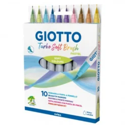 Conjunto Marcadores Turbo Soft Brush Giotto