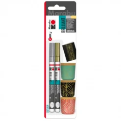 Conjunto Marcadores Universais Brilliant Marabu