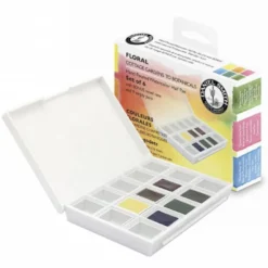 Conjunto Meias Pastilhas Aguarela Daniel Smith - Cores Florais