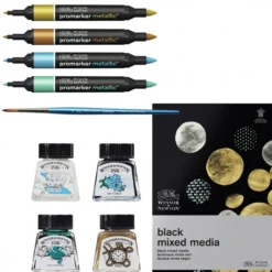 Conjunto Metálicos Mixed Media Winsor & Newton