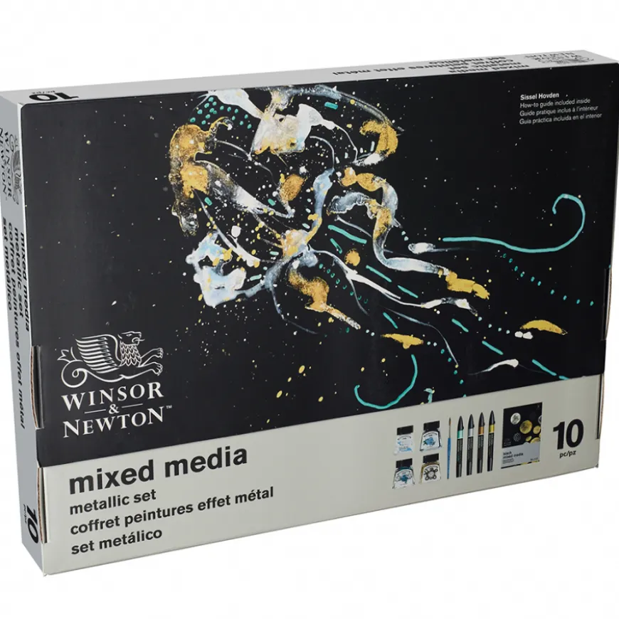Conjunto Metálicos Mixed Media Winsor & Newton