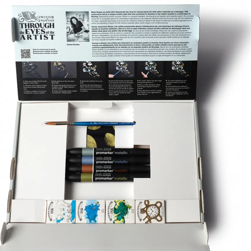 Conjunto Metálicos Mixed Media Winsor & Newton