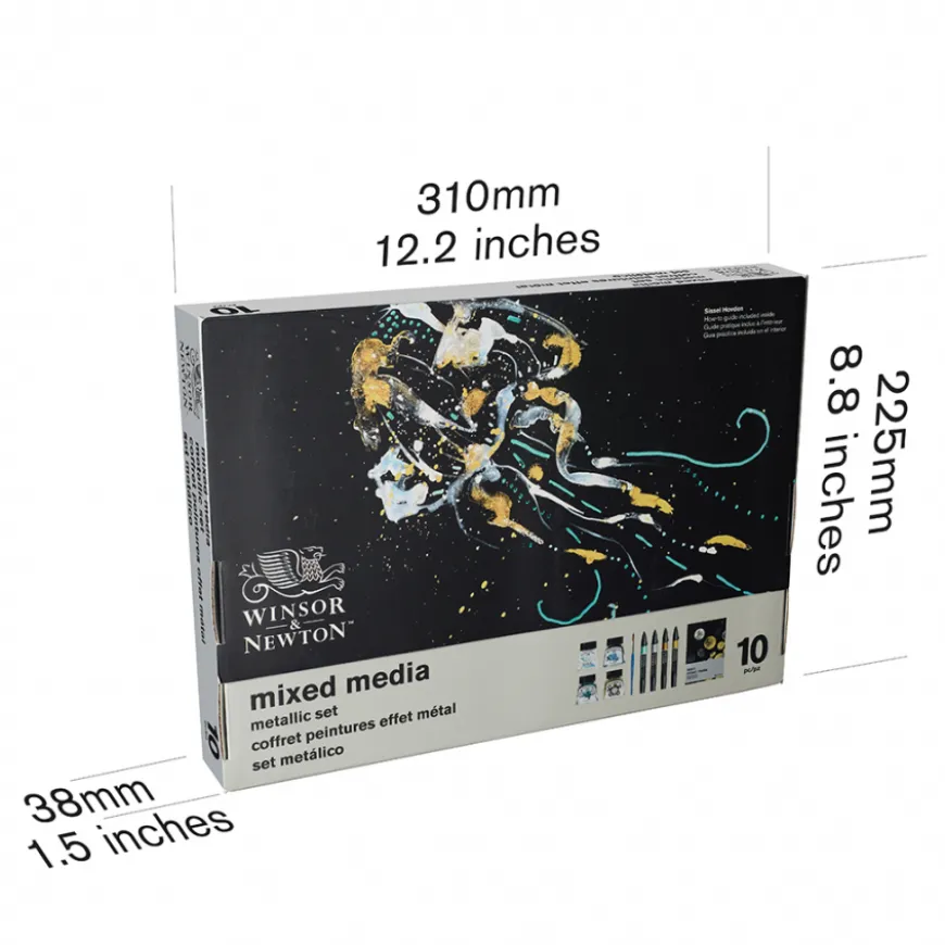 Conjunto Metálicos Mixed Media Winsor & Newton