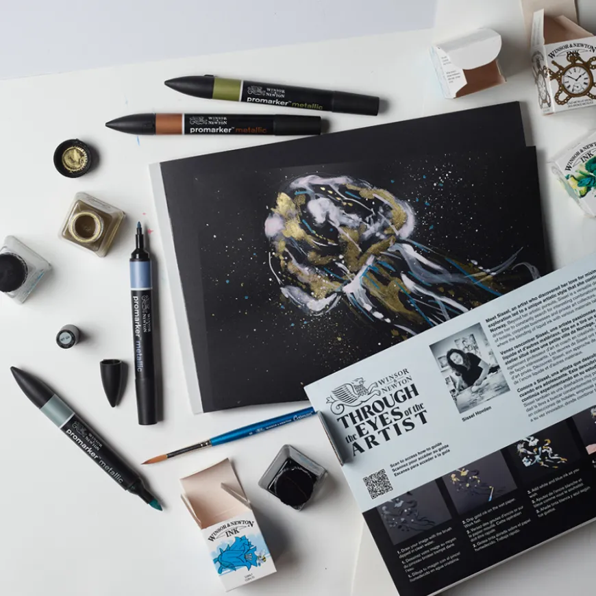 Conjunto Metálicos Mixed Media Winsor & Newton