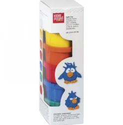 Conjunto Pasta Modelar 6 cores Knorr Prandell