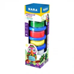 Conjunto Pasta Modelar Espuma Nara