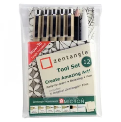 Conjunto Pigma Sakura Zentangle