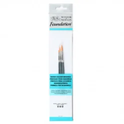 Conjunto Pincéis Sintéticos Aguarela Winsor & Newton