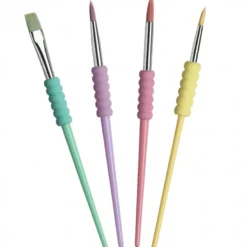 Conjunto Pincéis Soft Touch Pastel Faber-Castell