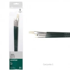 Conjunto Pincéis Sortidos Óleo Winton Winsor & Newton