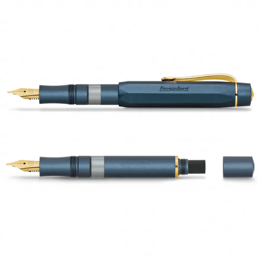 Conjunto Piston Sport AL Navy/Gold Kaweco