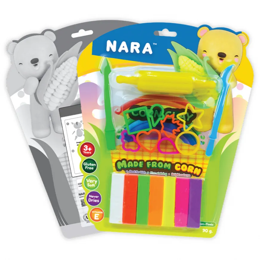 Conjunto Plasticina de Milho + Acessórios Nara
