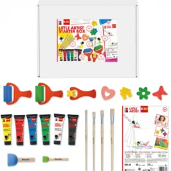 Conjunto Power Paint Pequeno Artista Kids Marabu