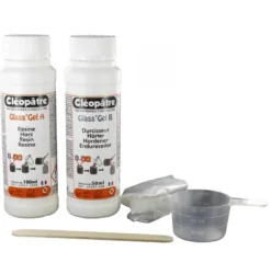 Conjunto Resina Epoxy Crystal Diamond Clêopâtre
