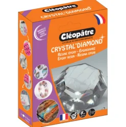 Conjunto Resina Epoxy Crystal Diamond Clêopâtre