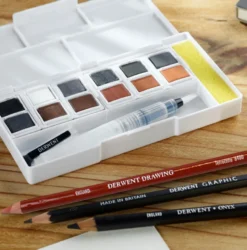 Conjunto Sombras e Tons Mixed Media Derwent