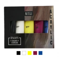Conjunto Tinta Acrílica Cores Básicas Inart