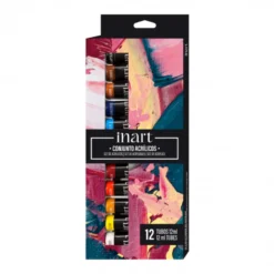 Conjunto Tinta Acrílica Inart