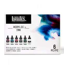 Conjunto Tinta Acrílica Muted Ink Liquitex