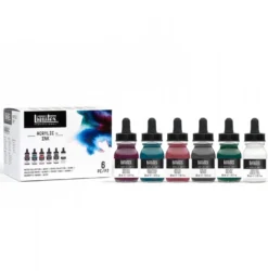 Conjunto Tinta Acrílica Muted Ink Liquitex