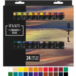 Conjunto Tinta a Óleo Inart