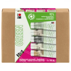 Conjunto Tinta Alquídica Green Marabu