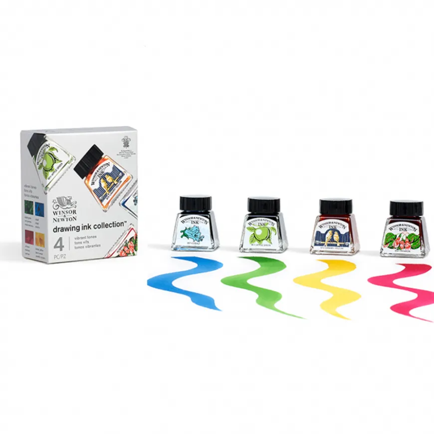 Conjunto Tinta Desenho Collection Winsor & Newton