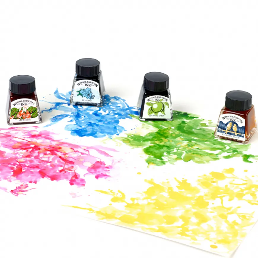 Conjunto Tinta Desenho Collection Winsor & Newton