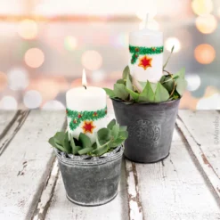Conjunto Tintas Fineliner para Velas Marabu