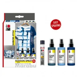Conjunto Tinta Spray Fashion Marabu