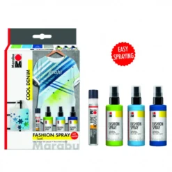 Conjunto Tinta Spray Fashion Marabu
