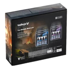 Conjunto True Metallic Metal Color Core Vallejo