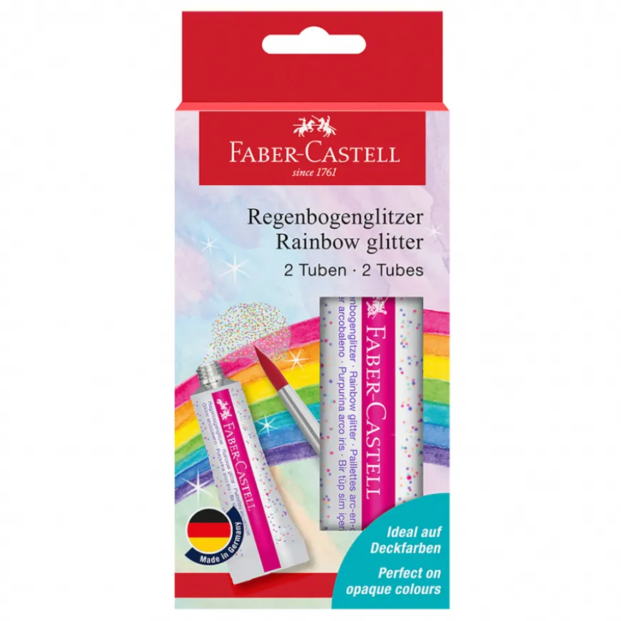 Conjunto Tubos Glitter Faber Castell