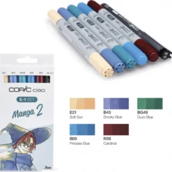 Copic Ciao Set 5+1 Manga