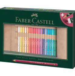 Estojo em Rolo Lápis Cor Polychromos + Acessórios