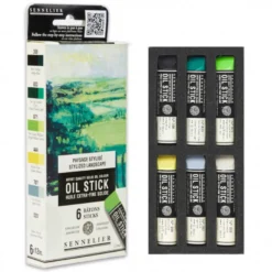 Estojo Mini Sticks Óleo Sennelier