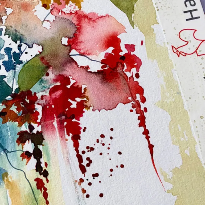 Fita Crepe Aguarela Washi Hahnemühle
