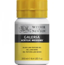 Gel Textura Lava Negro Galeria Winsor & Newton