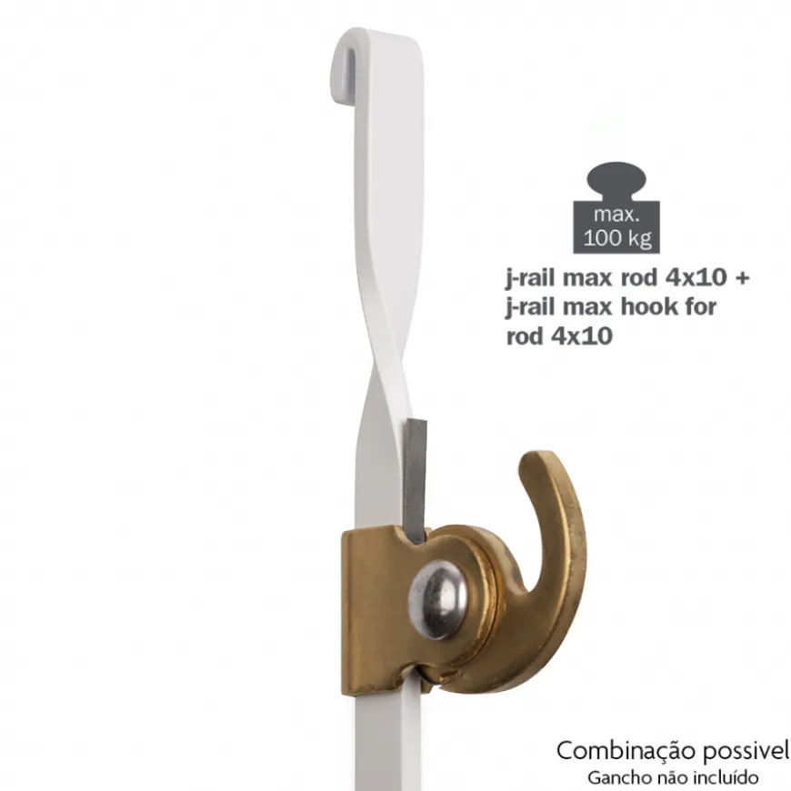 Haste J-Rail Max Rod 4x10mm STAS