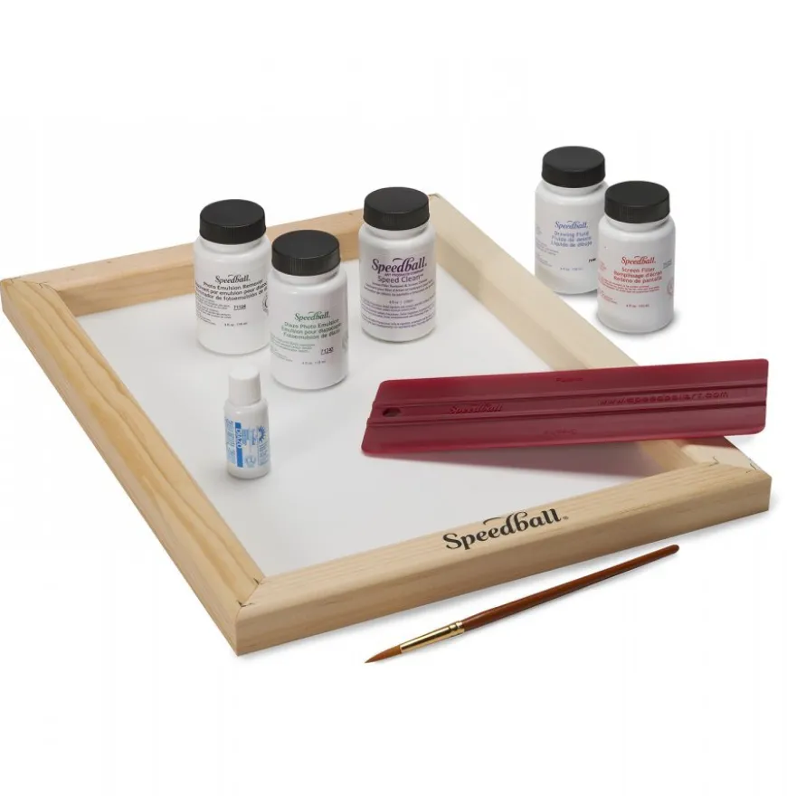 Kit Básico Ferramentas Serigrafia Speedball