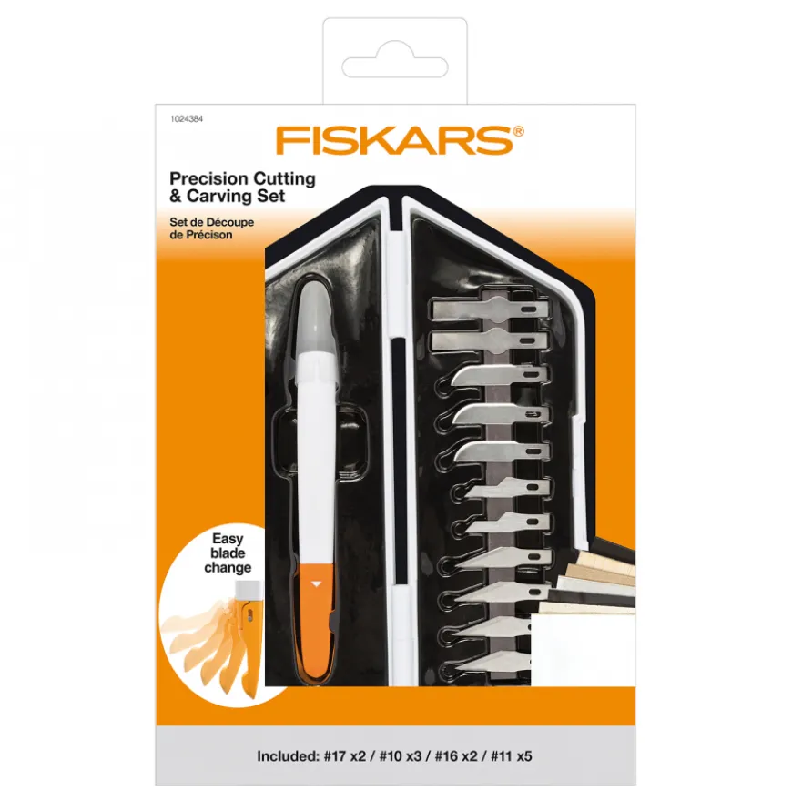 Kit de Precisão para Cortar e Esculpir Fiskars