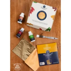 Kit DIY Imitação Folha Ouro